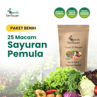 Benih Seribuan - Paket Lengkap 25 Macam Benih Sayur Sayuran Pemula