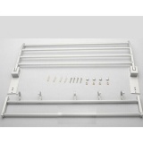 2-Tier 54 Cm Ruang Aluminium Dinding-mount Foldabel Rak Handuk Dengan Kait (Intl)-Intl Januari 2019 - 5 2-Tier 54 Cm Ruang Aluminium Dinding-mount Foldabel Rak Handuk dengan Kait (Intl)-Intl - 5