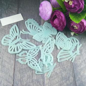 Anneui - Fosfor Set Hiasan DInding Menyala Dalam Gelap Motif Mix Campur