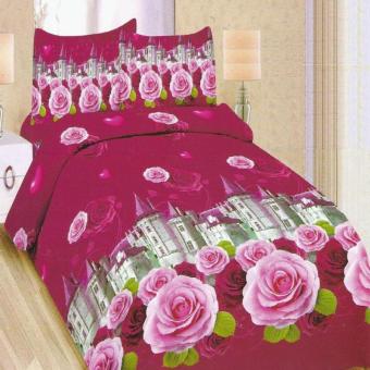 Bonita Sprei Queen 3D Motif Rose Palace - 160x200 cm