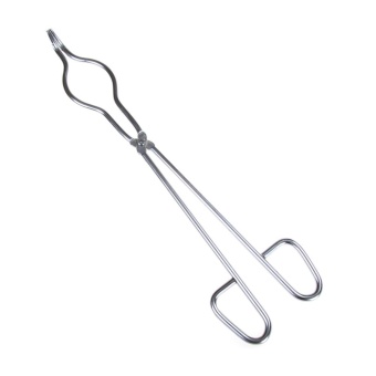 Crucible Tongs 35cm Melting Dish Stainless Plier Holder Formelting Gold Silver - intl