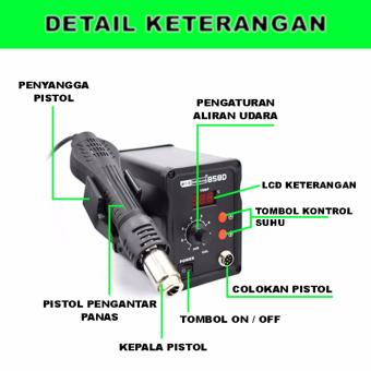 80W7 Solder Runcing Transparant Pengatur Suhu Source · ELIC KYU100 Solder Kayu Elektrik .