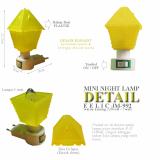... EELIC JM-992 Mini Warna Kuning Model Rumah Lampu cantik Malam Hari Tidak Silau Di ...