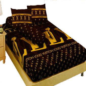 Kintakun Dluxe Sprei King Motif LouisVuitton 180x200 cm