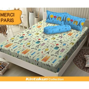 Kintakun HG Dluxe 160 x 200 cm - Motif MERCI PARIS