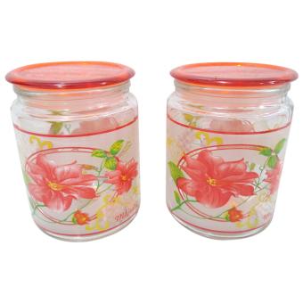 Harga Toko David Toples Kaca Kue Permen 11cm Random Motif 
