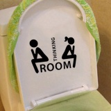 Baru Kursi Toilet Stiker Dinding Vinyl Art Dekorasi Kamar Mandi Yang Dapat Dilepas Dekorasi-Intl Januari 2019 - 4 Baru Kursi Toilet Stiker Dinding Vinyl Art Dekorasi Kamar Mandi Yang Dapat Dilepas Dekorasi-Intl - 4