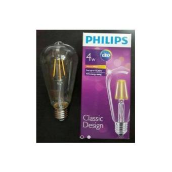 Philips LED Classic 4-50W ST64 CL ND