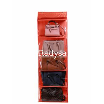 Radysa Hanging Bag Organizer Rak Tas Gantung - Orange / Random Colour