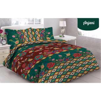 Sprei Vito Disperse Plat King Bantal 4 180x200x20 Anjani