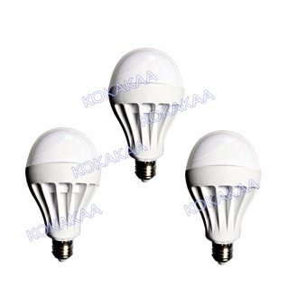 Sunfree Bohlam LED Bulb Cool White 5 Watt Bundle 3 Pcs
