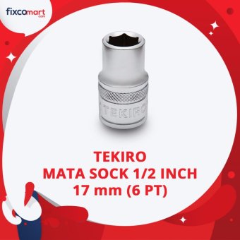 Tekiro Mata Sock 1/2 Inch 17 mm 6 PT / Tekiro Mata Socket