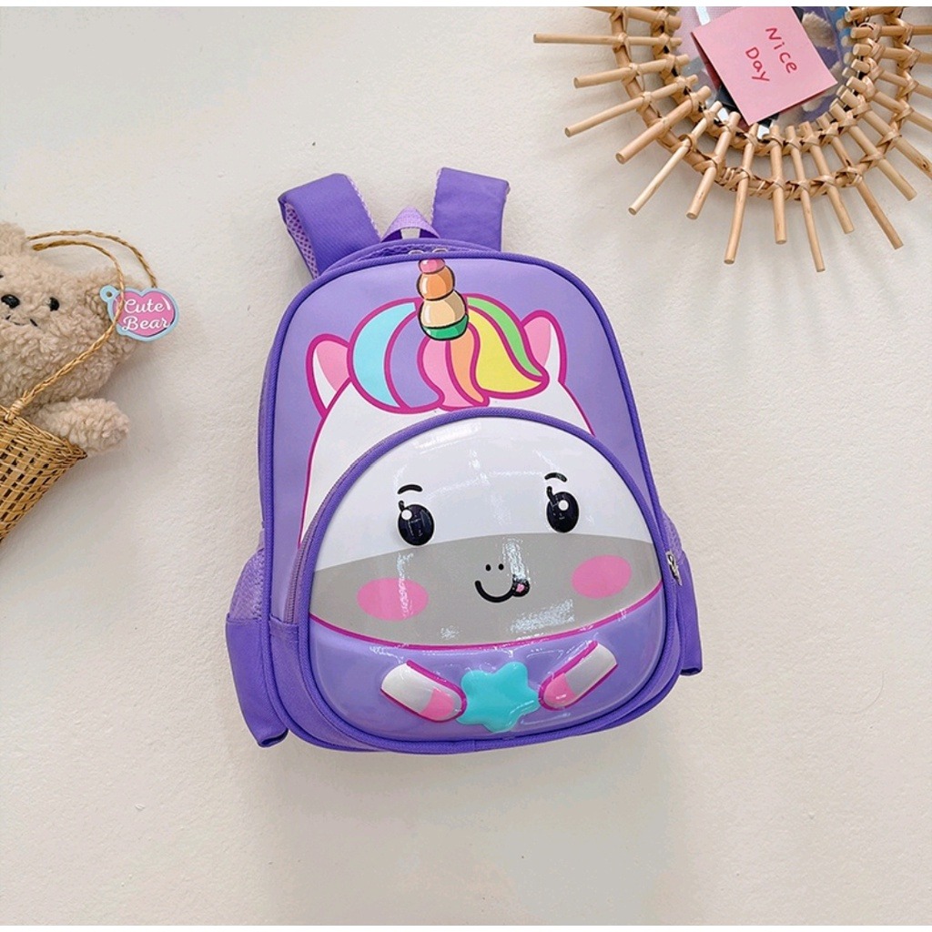 NexXIO Tas Ransek Anak Sekolah Fashion Import / Tas Anak Lucu Untuk TK SD
