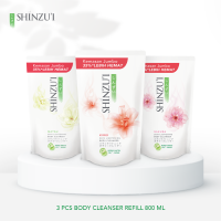 Shinzui Body Cleanser Mix Variant Refill 725ml isi 3pcs