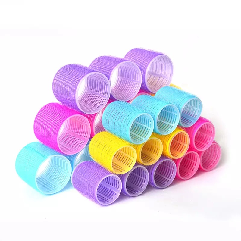 ROLL RAMBUT GULUNGAN PONI MODEL TEMPEL KOREAN STYLE / ROLL PENGGERITING RAMBUT / ROLLER HAIR CURLER