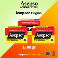 ASEPSO BUNDLING 3 PCS Sabun Batang Soap Original - 80gr