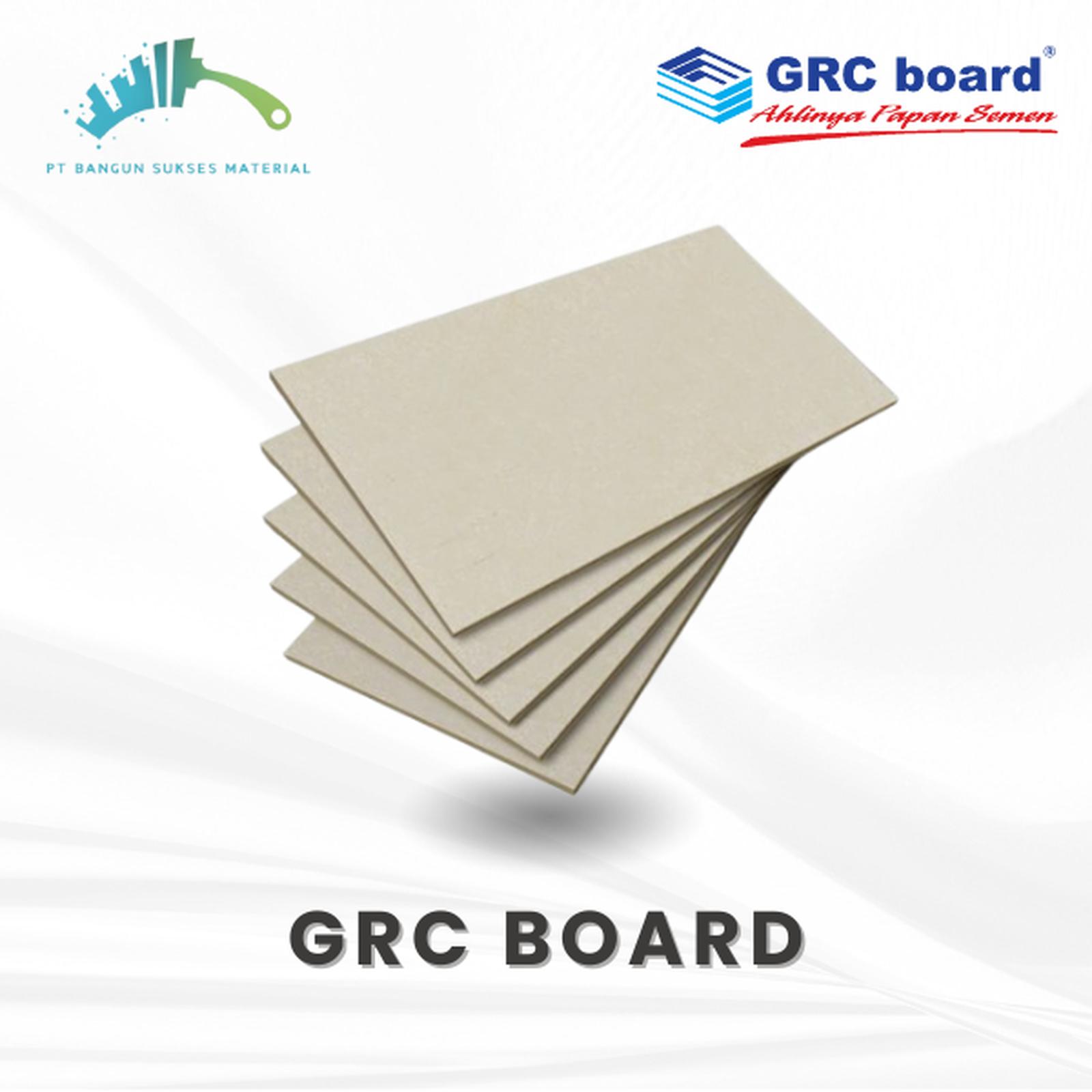 GRC BOARD & SUPERPANEL - Papan Semen PlafonPartisi & Dinding - Tebal 4-20 mm