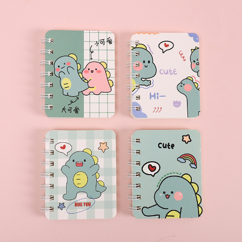 Gratis Ongkir - Buku Catatan Kecil Notebook Ring Motif / Notebook Ring Motif / Buku Catatan Ring