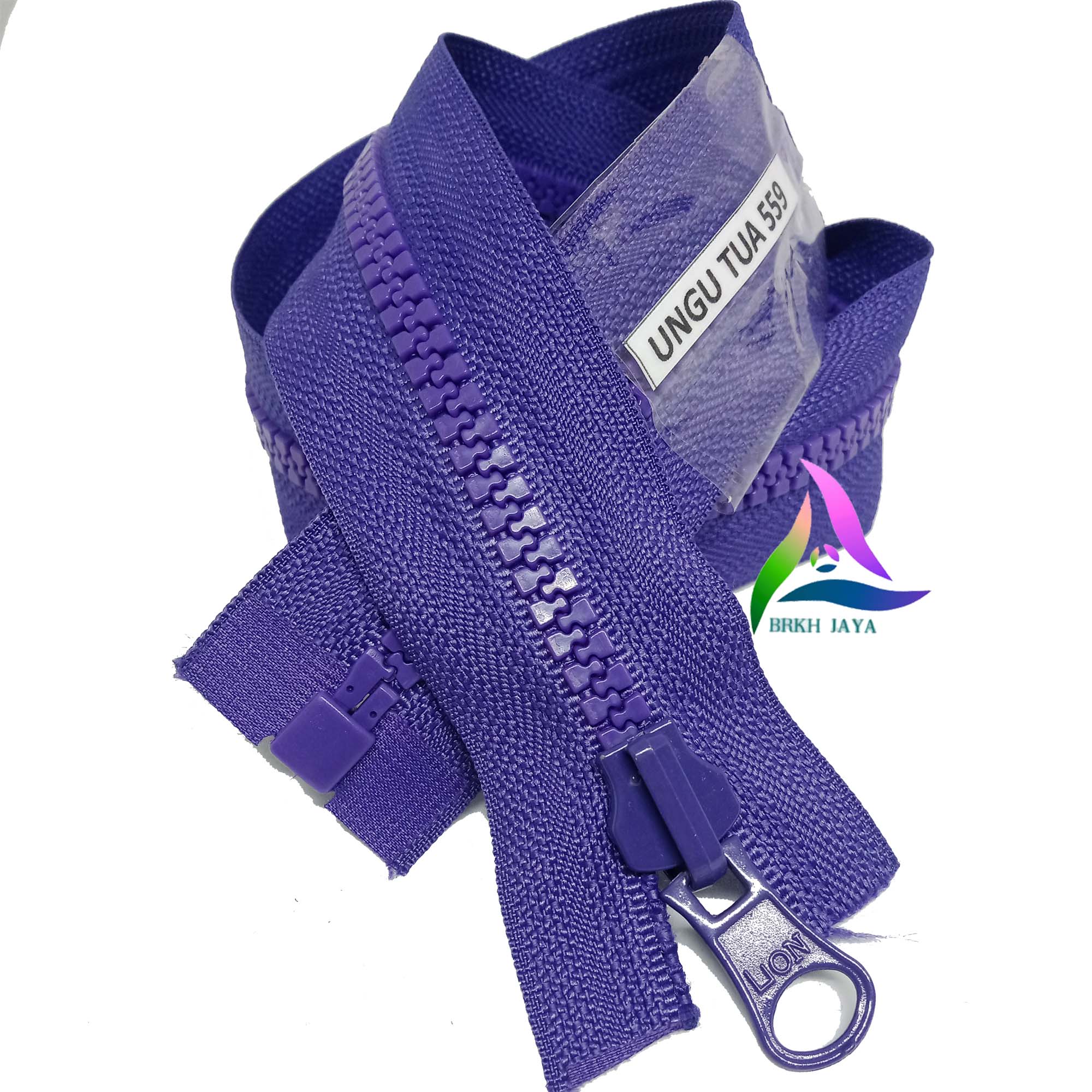 RESLETING JAKET VISLON 55 CM / SLETING ZIPPER LION 22 INCHI /1 PCS