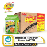 Hatari See Hong Puff Kelapa 245 gram x 36pcs Karton