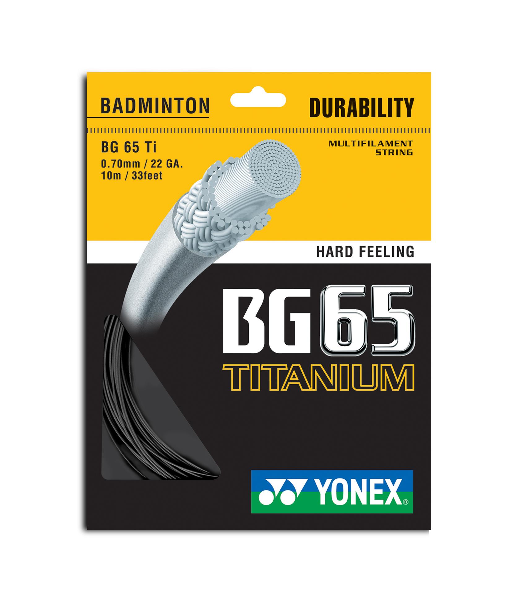 Dây cước đan vợt  Yonex BG 65 TITANIUM