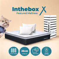 Kasur Spring Bed INTHEBOX X (Plush Top) - FREE Bantal | Ukuran 90x200 100x200 120x200 140x200 160x200 180x200 & 200x200