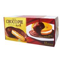 Lotte Chocopie Coklat 24 Gram isi 12 Pcs
