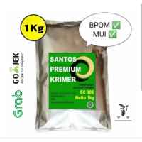 BEST SELLER Creamer / Krimer Santos Bubuk Non Dairy 1 Kg ECP 83 Kemasan Alu 100%