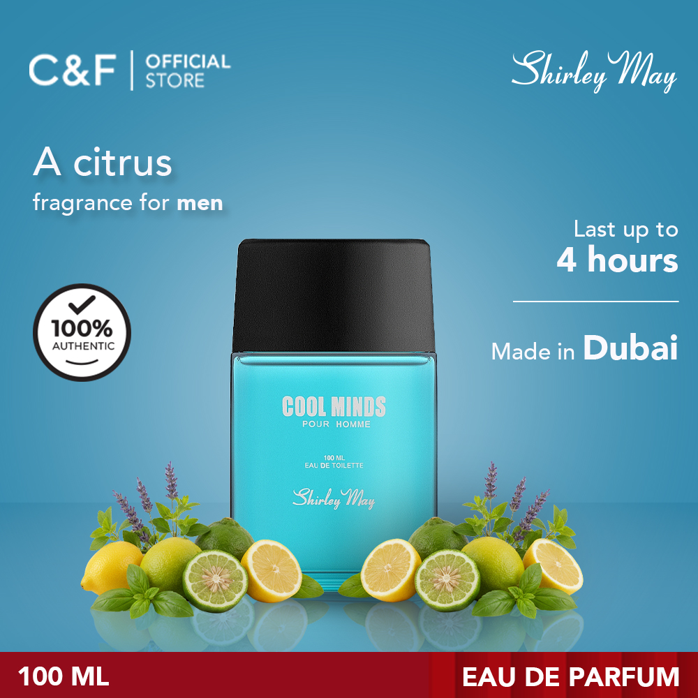 Shirley May Cool Minds Men EDT 100 ml - Parfum Pria