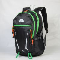 Backpack The North Face Casual Hitam Neon 25L - Tas Ransel Outdoor Sporty