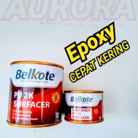 Belkote PU 2K Epoxy Surfacer Grey 250ml Poksi Dasaran Abu Abu Foksi Foxy Poxy Voxy Epoksi Belkot