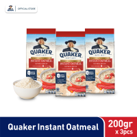 Quaker Instant Oatmeal 200 Gr - Triple Pack