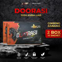 DOORASI Suplemen Ginseng Susu Kuda Rasa Pisang