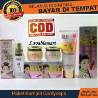 Cordyceps Paket Komplit (4 item) Yu Chun Mei Lovablemart  Bisa COD Bayar di Tempat - Cream Day and Night + Facial Foam + Serum Wajah - Krim Wajah Siang Malam Sabun Wajah Serum Wajah Glowing Bening Mencerahkan Pelembab Glowing Bersinar