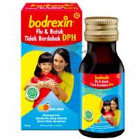 All Varian BODREXIN FLU DAN BATUK BERDAHAK PE SIRUP 56 ML Demam Anak