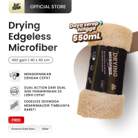 Drying Edgeless Microfiber | Kilap Premium - Microfiber Pengering Kendaraan Motor Mobil Handuk Lap Towel Mikrofiber Pengering Drying Towel Microfiber Kanebo Waffle Microfiber