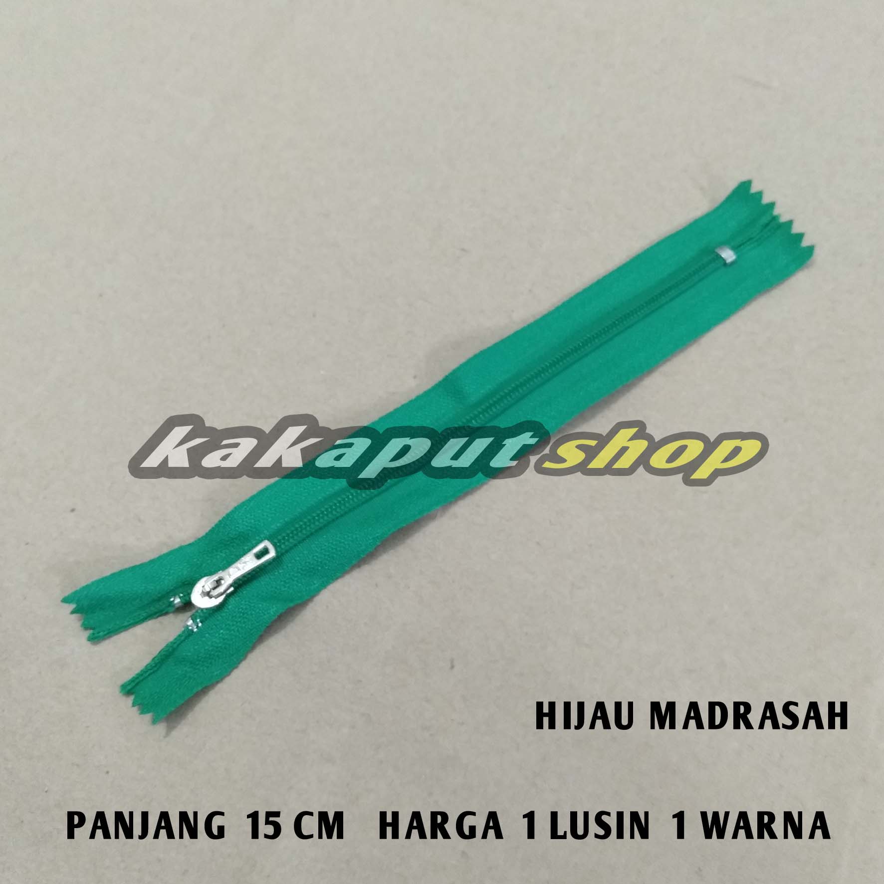 12 PCS Resleting murah/resleting katun/resleting celana/resleting 6in /15 cm