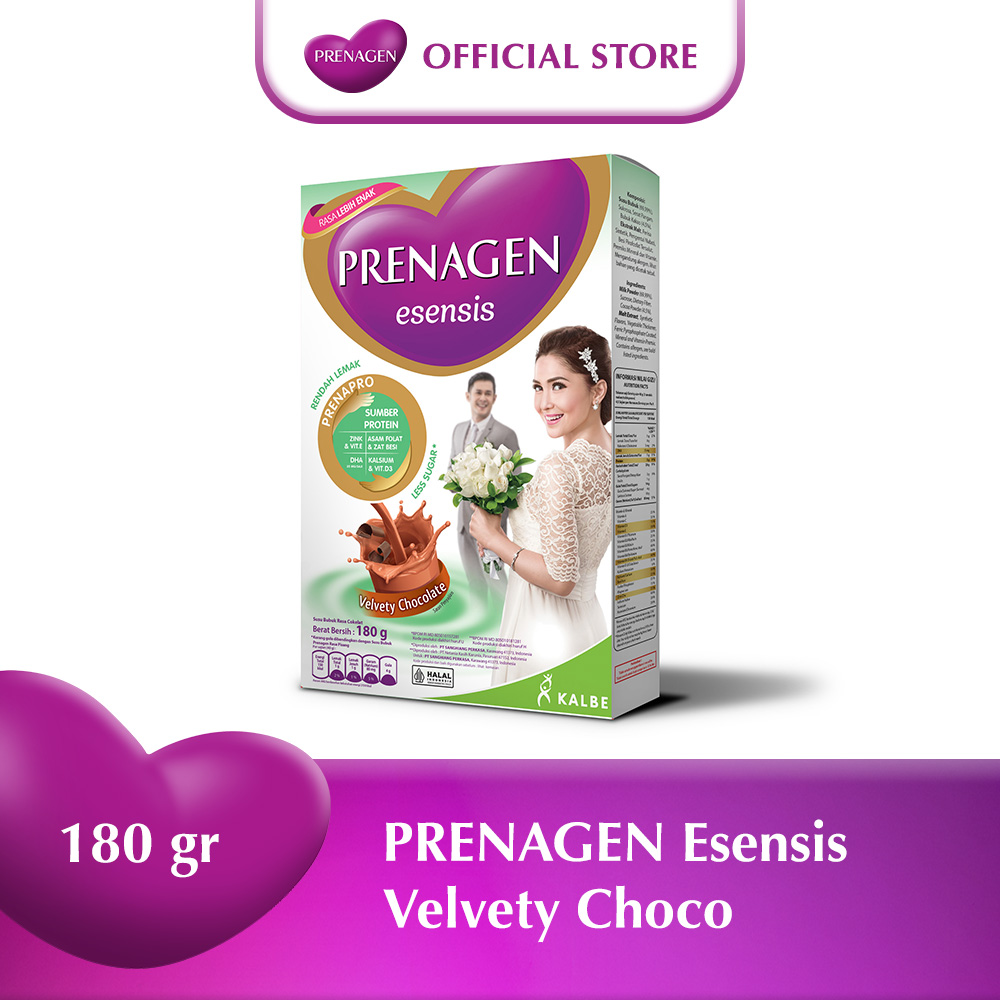 PRENAGEN ESENSIS VELVETY CHOCO 180 gr PROMIL | Susu Program Kehamilan
