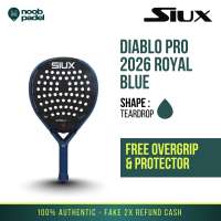 Siux Diablo Pro 2026 Royal Blue Racket Padel Raket