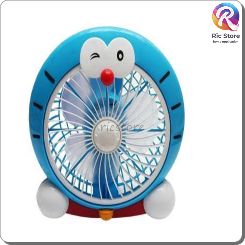 Ricstorelec Kipas Angin Listrik Karakter Kipas karakter Jumbo Kipas angin mini 8inch