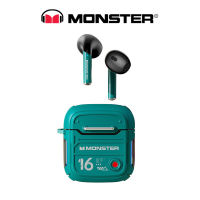 Monster XKT16 Bluetooth 5.3 Earphones Mechanical Design Wireless Headphones Gamer Headset TWS Noise Reduction Sports Earbuds New