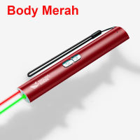 Green Red Laser pointer Smiling Shark LS313 Laser 2 Warna hijau merah Pen Type-C rechargeable for cat play teach pointer powerpointer