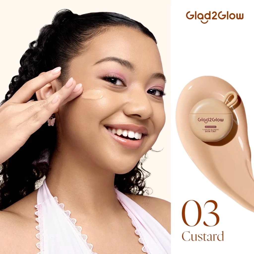 Glad2Glow Flawless Perfect Blurring Skin Tint 6 Shades Original Skin Tint Natural Flawless Blur E...