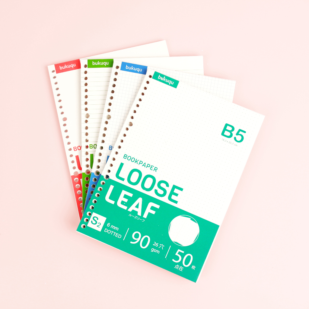 Loose leaf B5 - Bookpaper - Kertas File by bukuqu