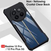 NEW! Hardcase ACRYLIC CLEAR REALME 12+ 12 11 11Pro 10 10Pro+ Note 50 hard case Ipaky Bening Transparant Casing HP Handphone Softcase Samping Soft nya Black Bumper Hitam Silikon Silicone Silicon Karet TPu TIpis Anti Crack Back Akrilik 5G 4G Plus Pro
