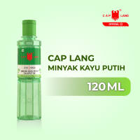 Minyak Kayu Putih Cap Lang 120ml  - Memberikan rasa hangat  Meringankan Sakit Perut Perut Kembung dan Rasa Mual