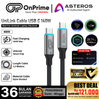 ONNPRIME Kabel UniLink Type C To Type C 140W Support Protokol Charging For iPad iPhone 15 16 17 Android Mac Laptop