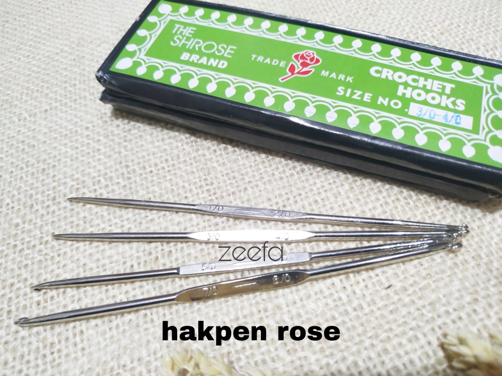 Alat Rajut - Jarum Rajut - Hakpen Rajut Rose