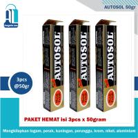 Autosol Metal Polish Pembersih Logam Polis Stainless Kilap Cemerlang Cegah Karat