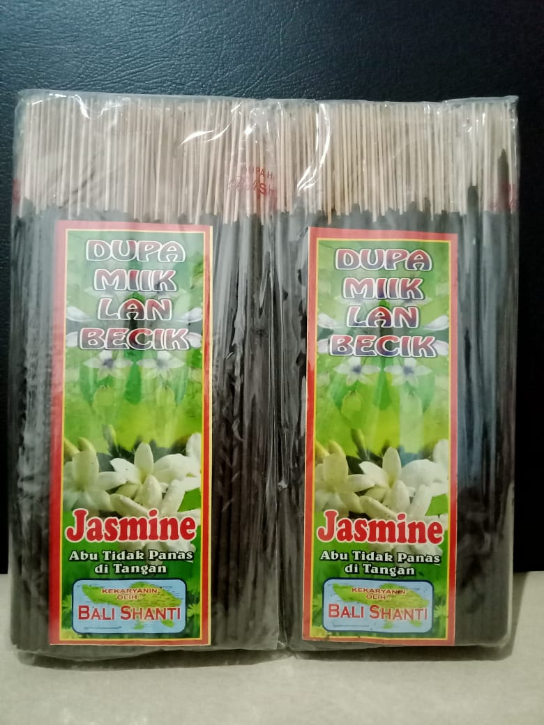 Dupa Miik Lan Becik Aroma Jasmine Merk Bali Shanti 100 Gram